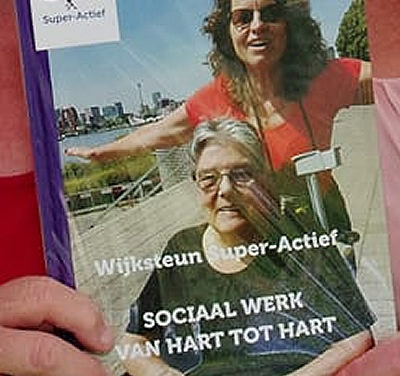 Bestel nu ons boek: Wijksteun Super-Actief <br>SOCIAAL WERK VAN HART TOT HART